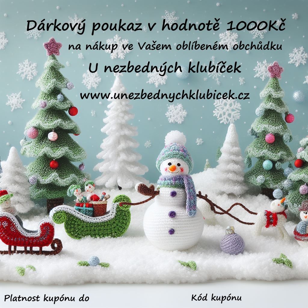 Dárkový poukaz 01 1000Kč